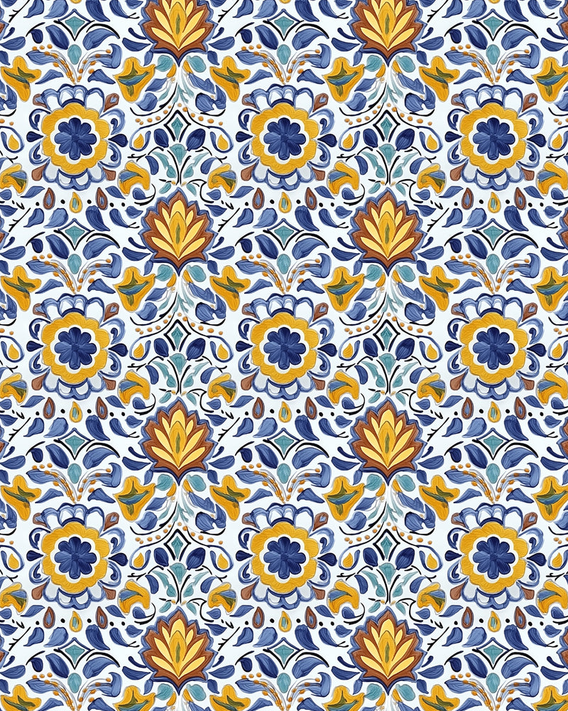 Ravello Wallpaper from Olive et Oriel where you can shop wallpaper and artworks online