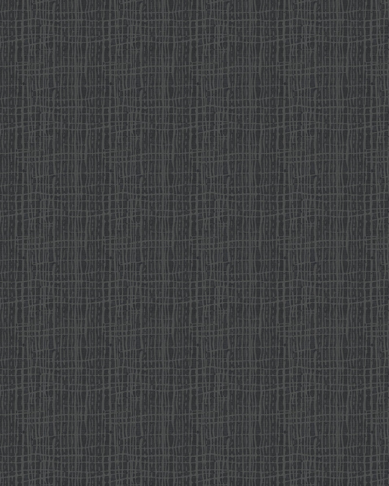 Java in Charcoal Commercial Vinyl Wallcovering