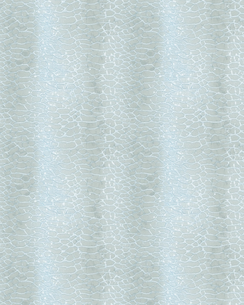 Serpent in Glacier Commercial Vinyl Wallcovering