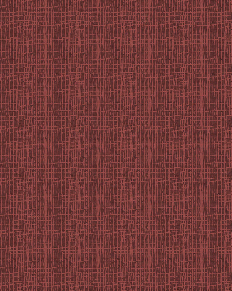 Java in Maroon Commercial Vinyl Wallcovering