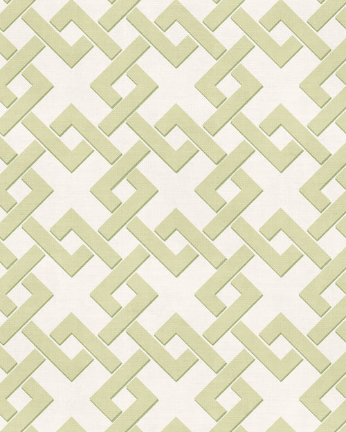 Diamond Lattice Green Wallpaper