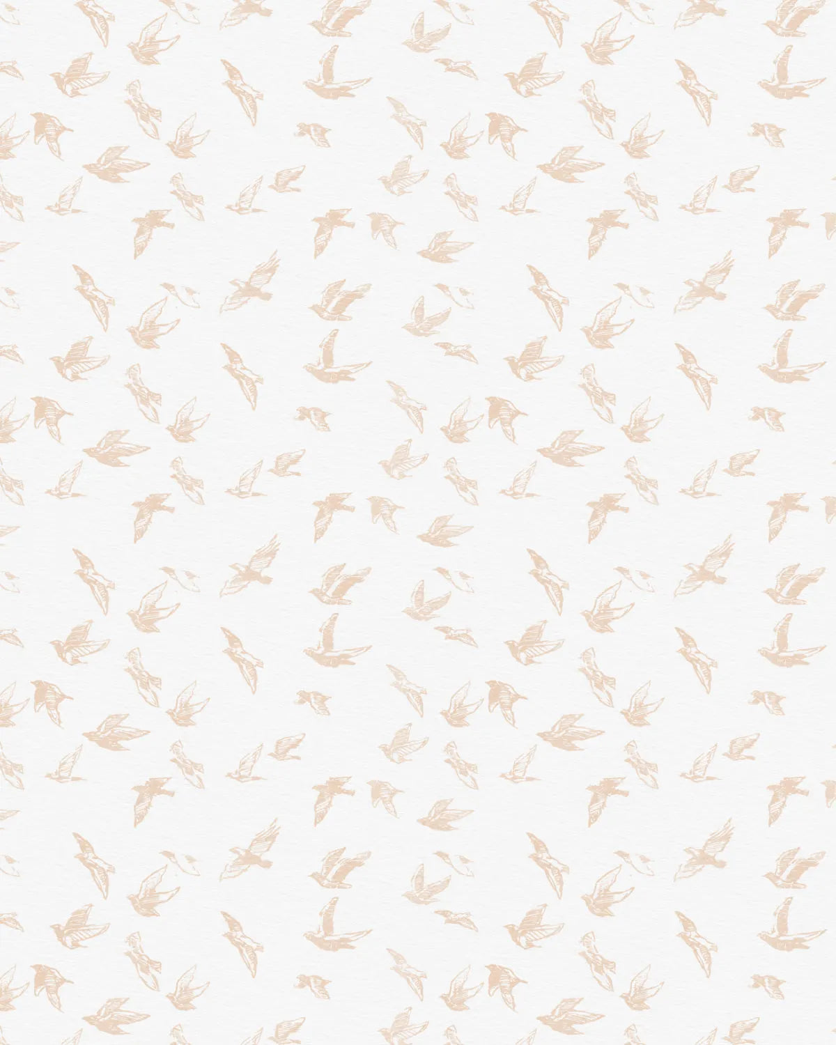 Birds of a Feather in Soft Beige Wallpaper from Olive et Oriel where you can shop wallpaper and artworks online