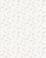 Birds of a Feather in Soft Beige Wallpaper