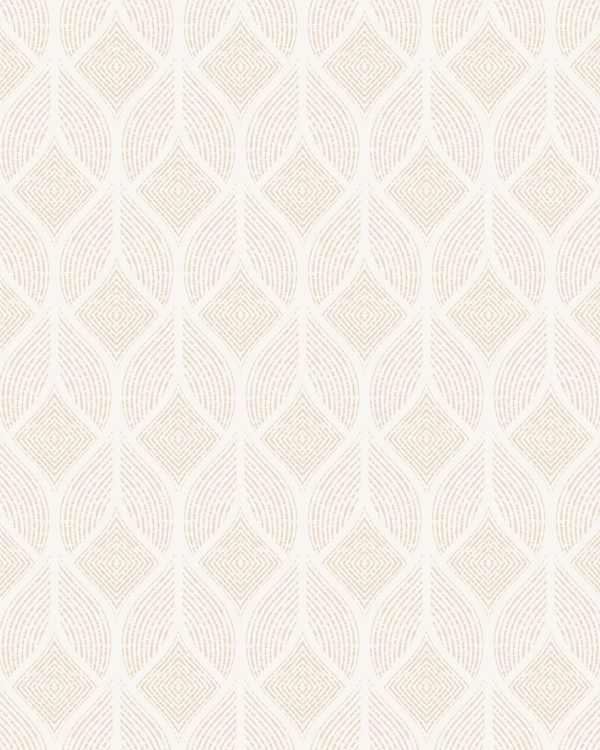 Droplets Beige Wallpaper