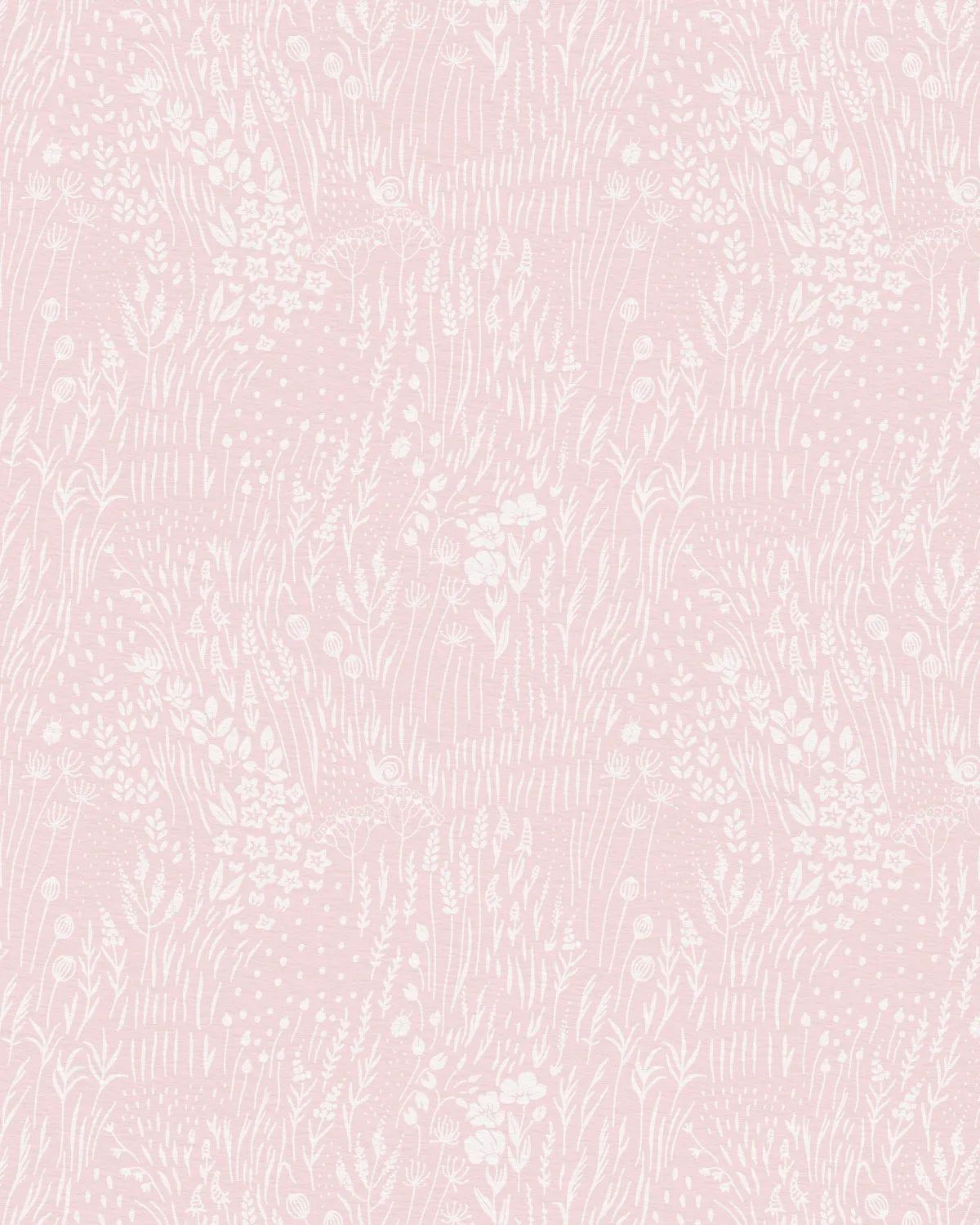 Garden Posies in Soft Pink Wallpaper from Olive et Oriel where you can shop wallpaper and artworks online