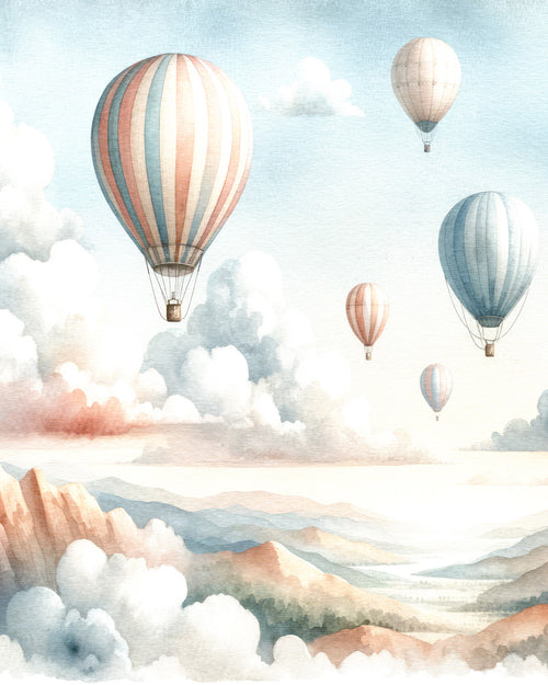 Dreamy Balloons Wallpaper