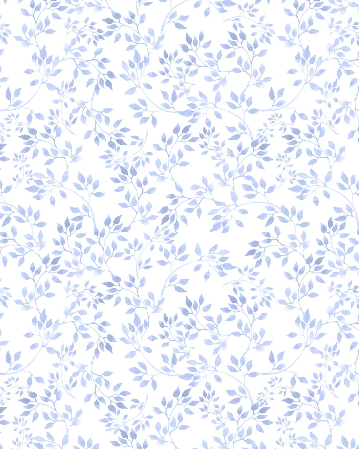 Sweet Leaves Navy Blue Wallpaper from Olive et Oriel where you can shop wallpaper and artworks online