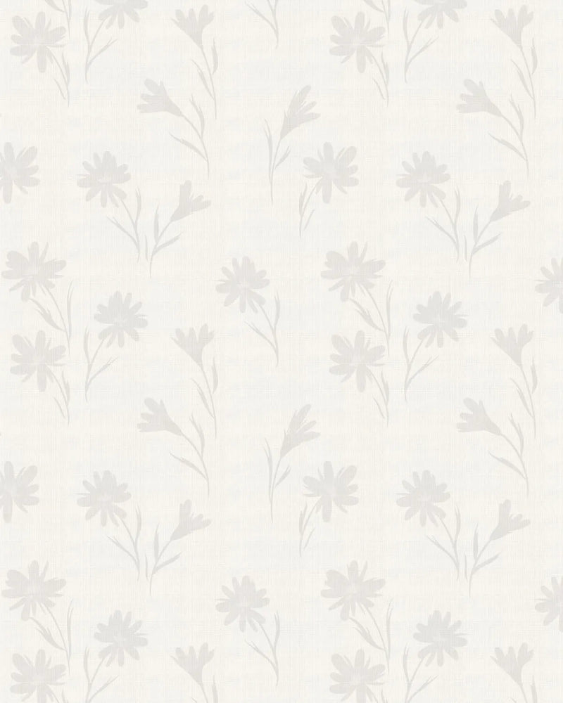 Homestead Luxe in Soft Grey Wallpaper from Olive et Oriel where you can shop wallpaper and artworks online