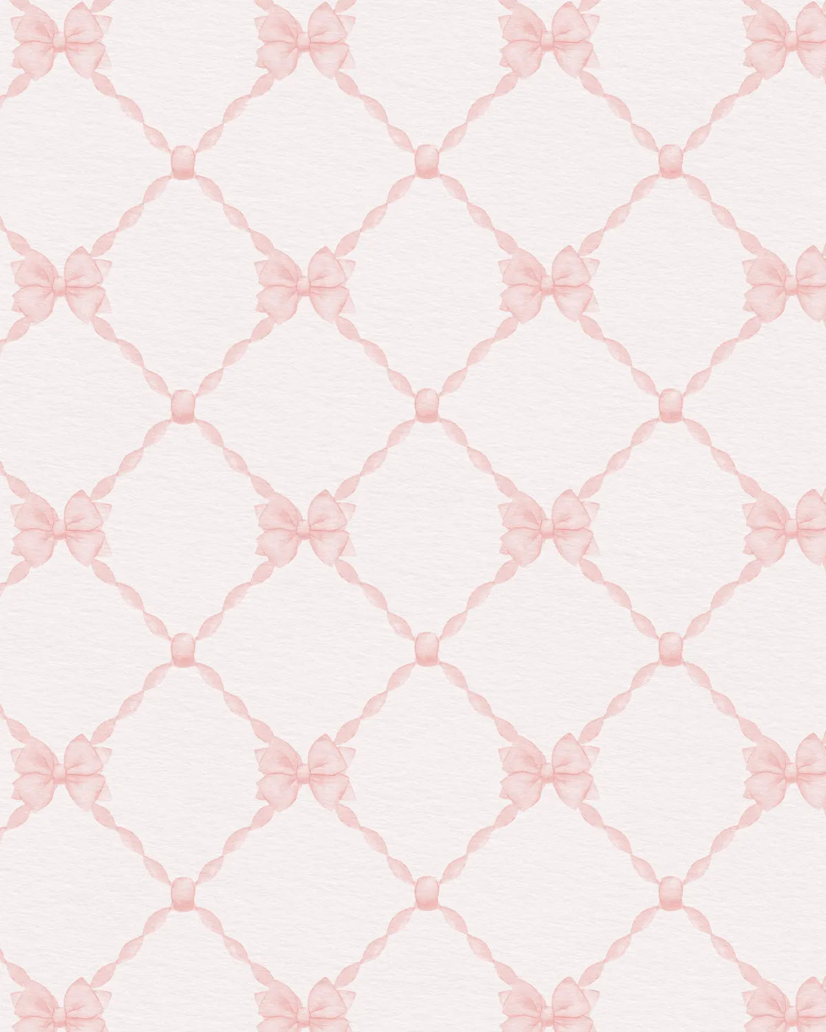 Sweet Trellis Bows Wallpaper from Olive et Oriel where you can shop wallpaper and artworks online