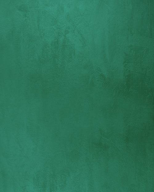 Venetian Plaster in Rich Dark Green Wallpaper