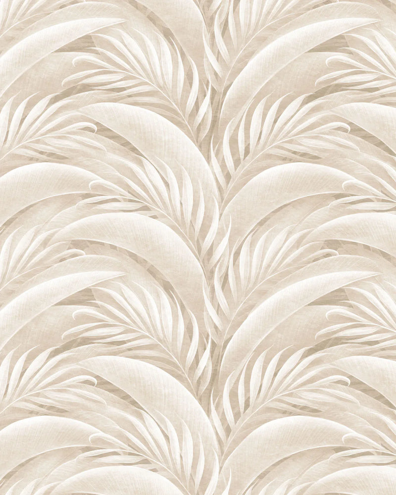 Palm City Beige Wallpaper from Olive et Oriel where you can shop wallpaper and artworks online