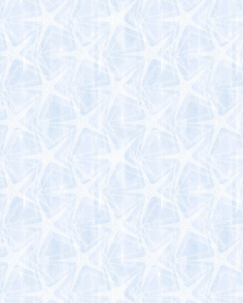 Rock Pools in Light Blue Wallpaper from Olive et Oriel where you can shop wallpaper and artworks online