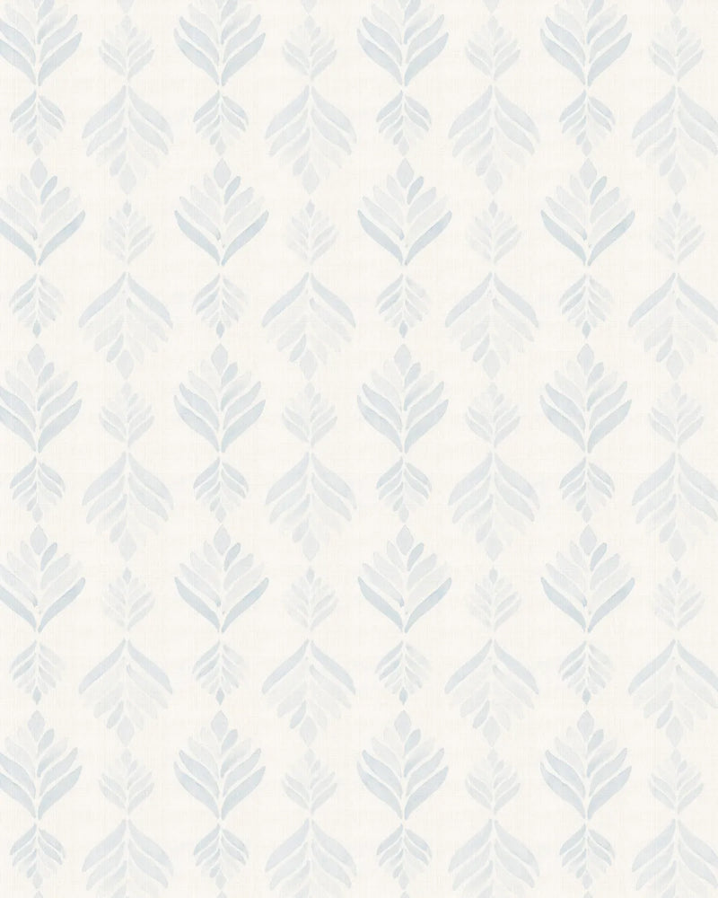 Droplets Luxe in Light Blue Wallpaper from Olive et Oriel where you can shop wallpaper and artworks online