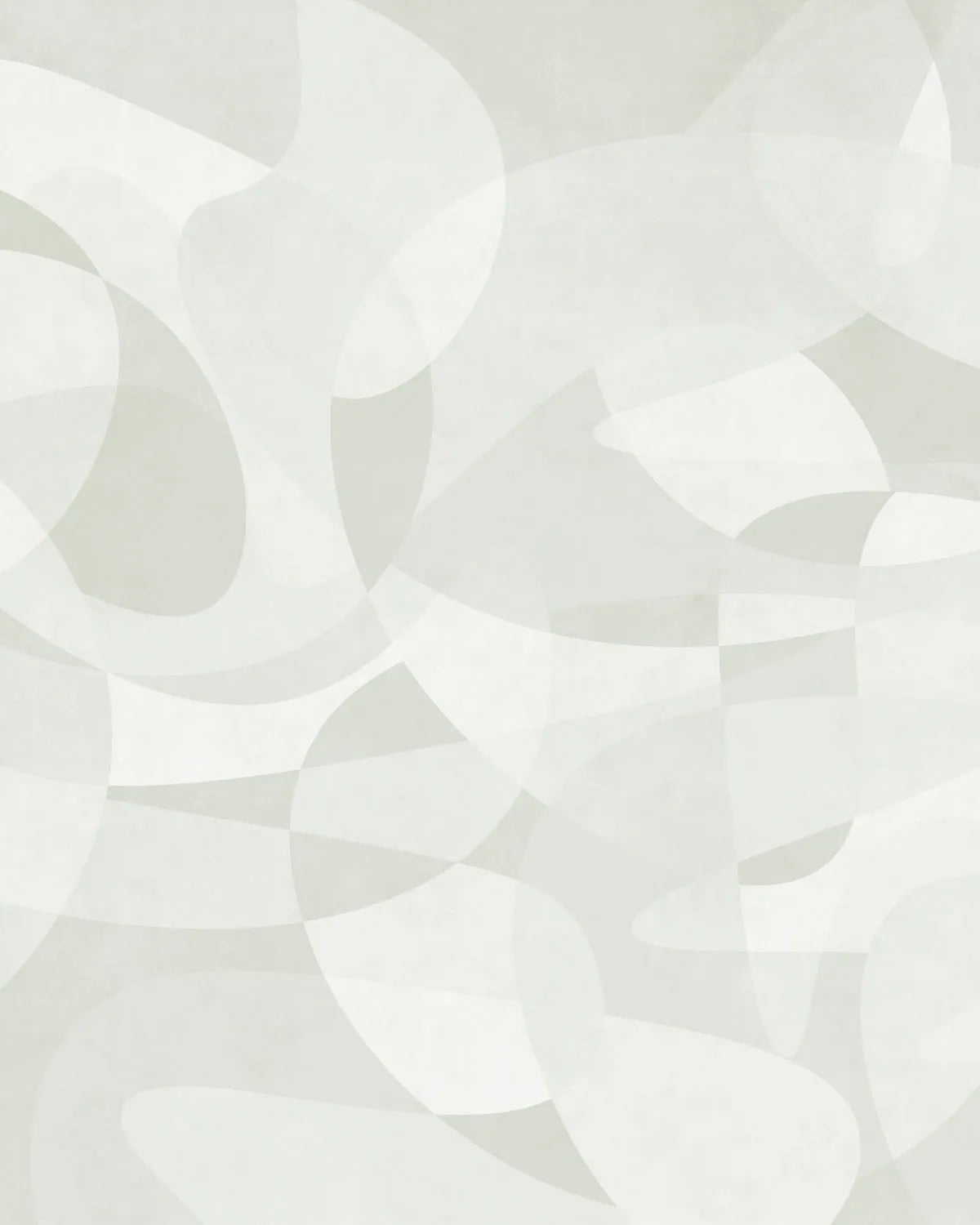 Mid Century Mural Sage Green Wallpaper from Olive et Oriel where you can shop wallpaper and artworks online