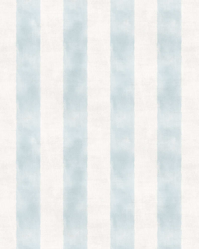 Painted Stripe In Hamptons Blue Wallpaper
