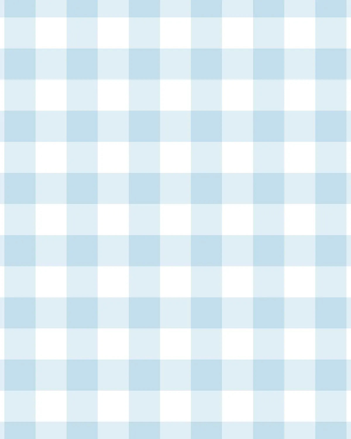 Small Gingham Check Light Blue Wallpaper from Olive et Oriel where you can shop wallpaper and artworks online