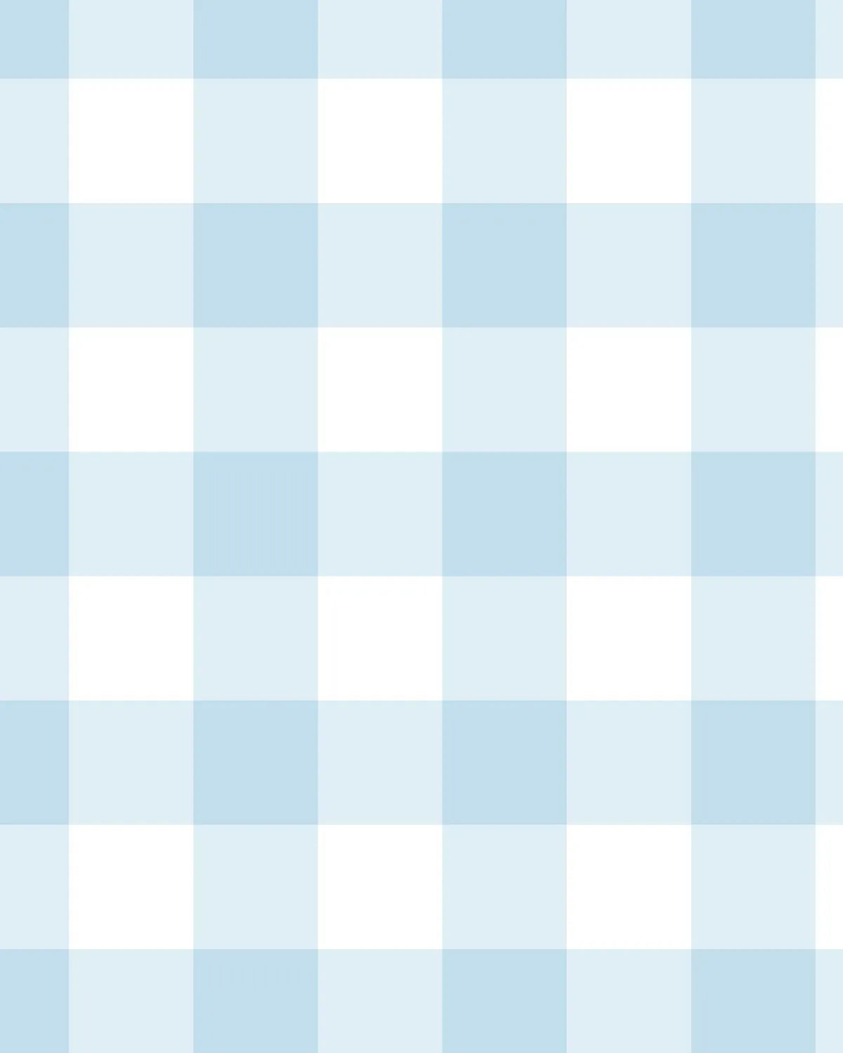 Medium Gingham Check Light Blue Wallpaper from Olive et Oriel where you can shop wallpaper and artworks online