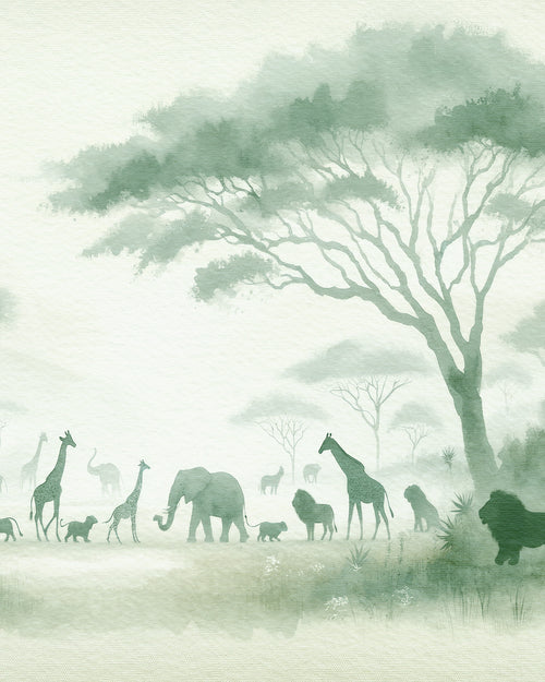 Safari Dreaming Wallpaper Mural