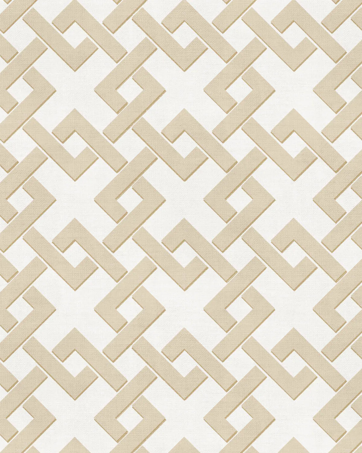 Diamond Lattice Beige Wallpaper from Olive et Oriel where you can shop wallpaper and artworks online