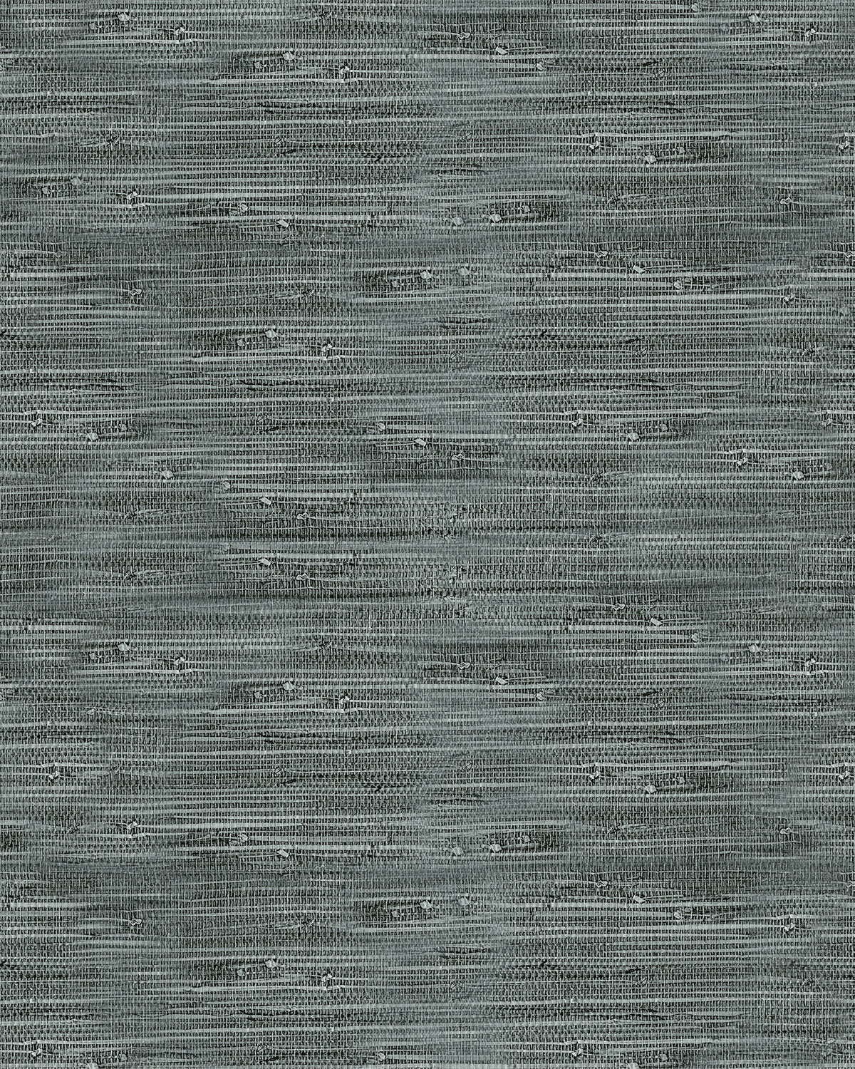 Faux Grass Cloth in Charcoal Wallpaper