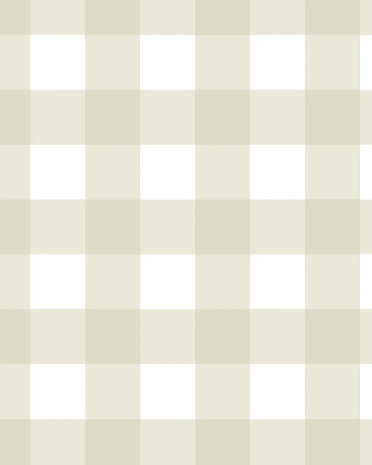 Medium Gingham Check New Neutral Green Wallpaper from Olive et Oriel where you can shop wallpaper and artworks online