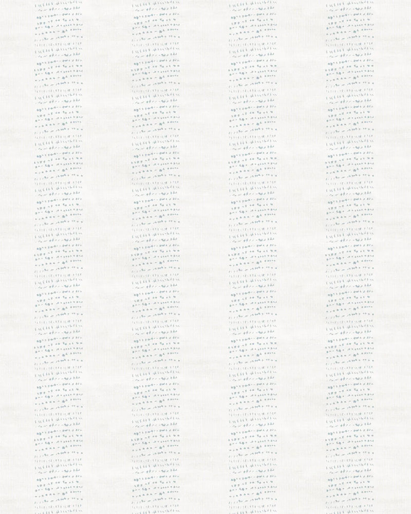 Dotted Stripe In Light Blue Wallpaper from Olive et Oriel where you can shop wallpaper and artworks online