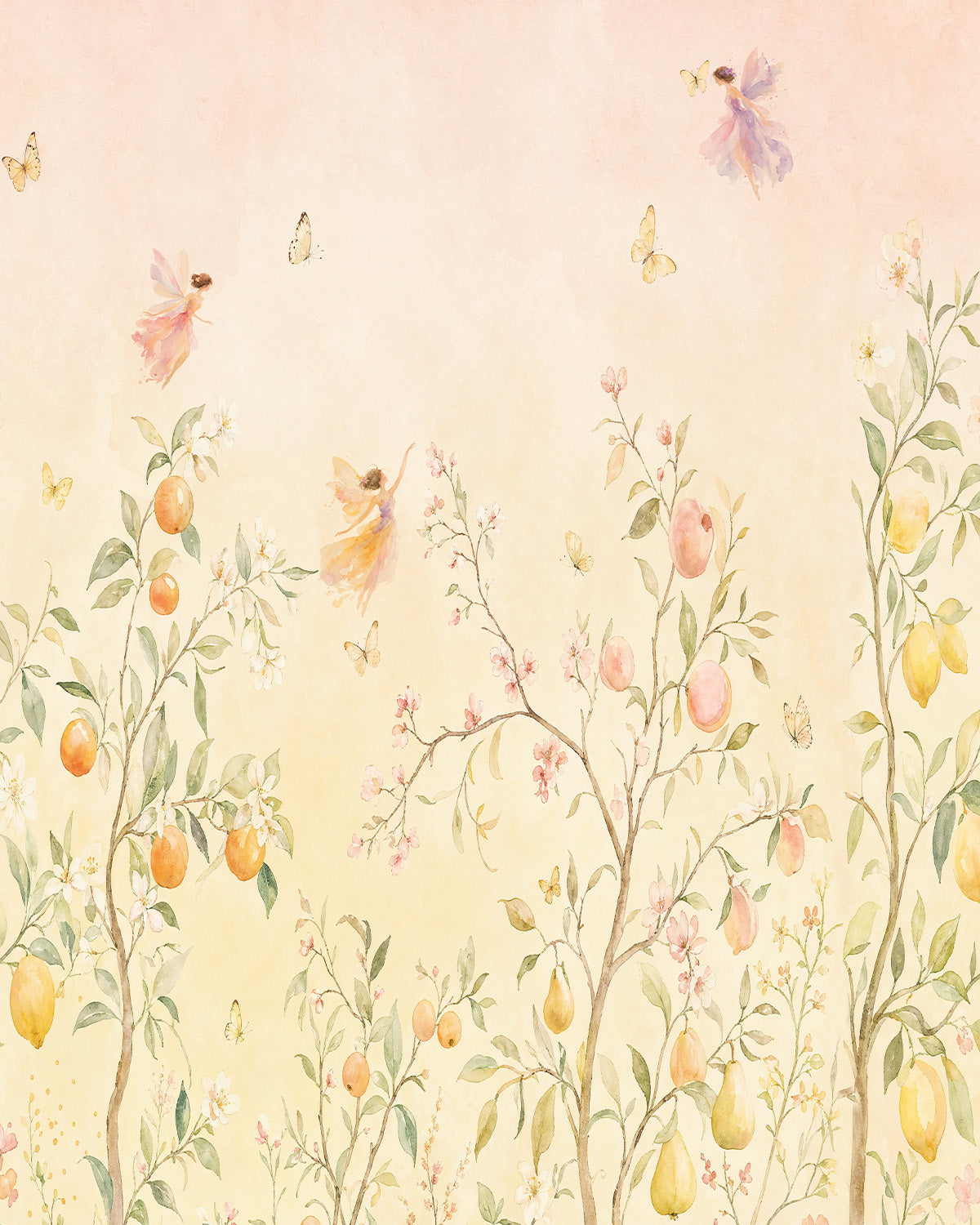 Secret Fairy Orchard Wallpaper Mural