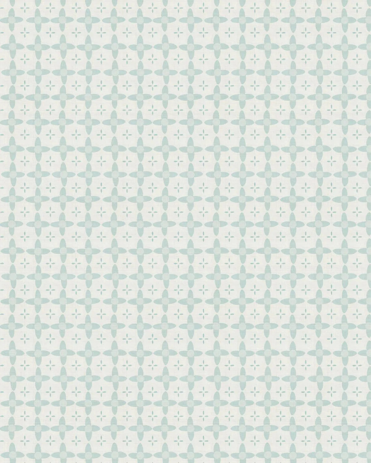 Palm Springs Flower Light Teal Blue Wallpaper from Olive et Oriel where you can shop wallpaper and artworks online