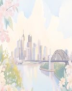 Sydney in Bloom Wallpaper Mural