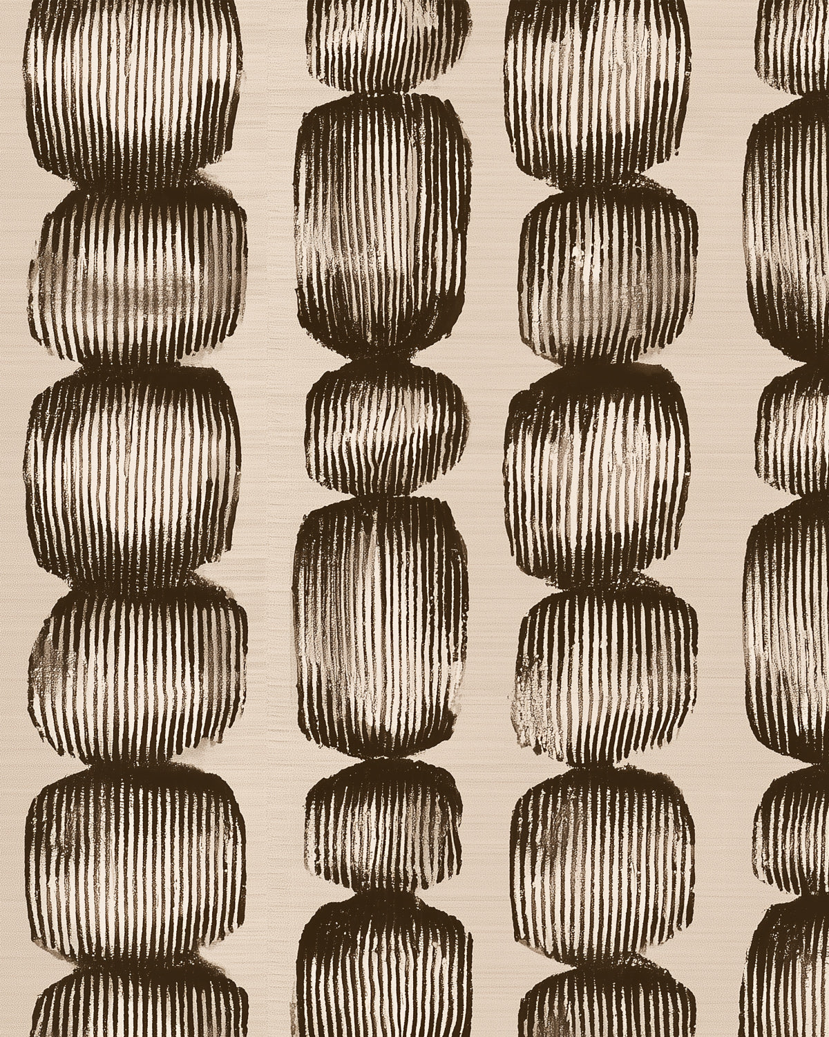 Abacus Stripe Wallpaper