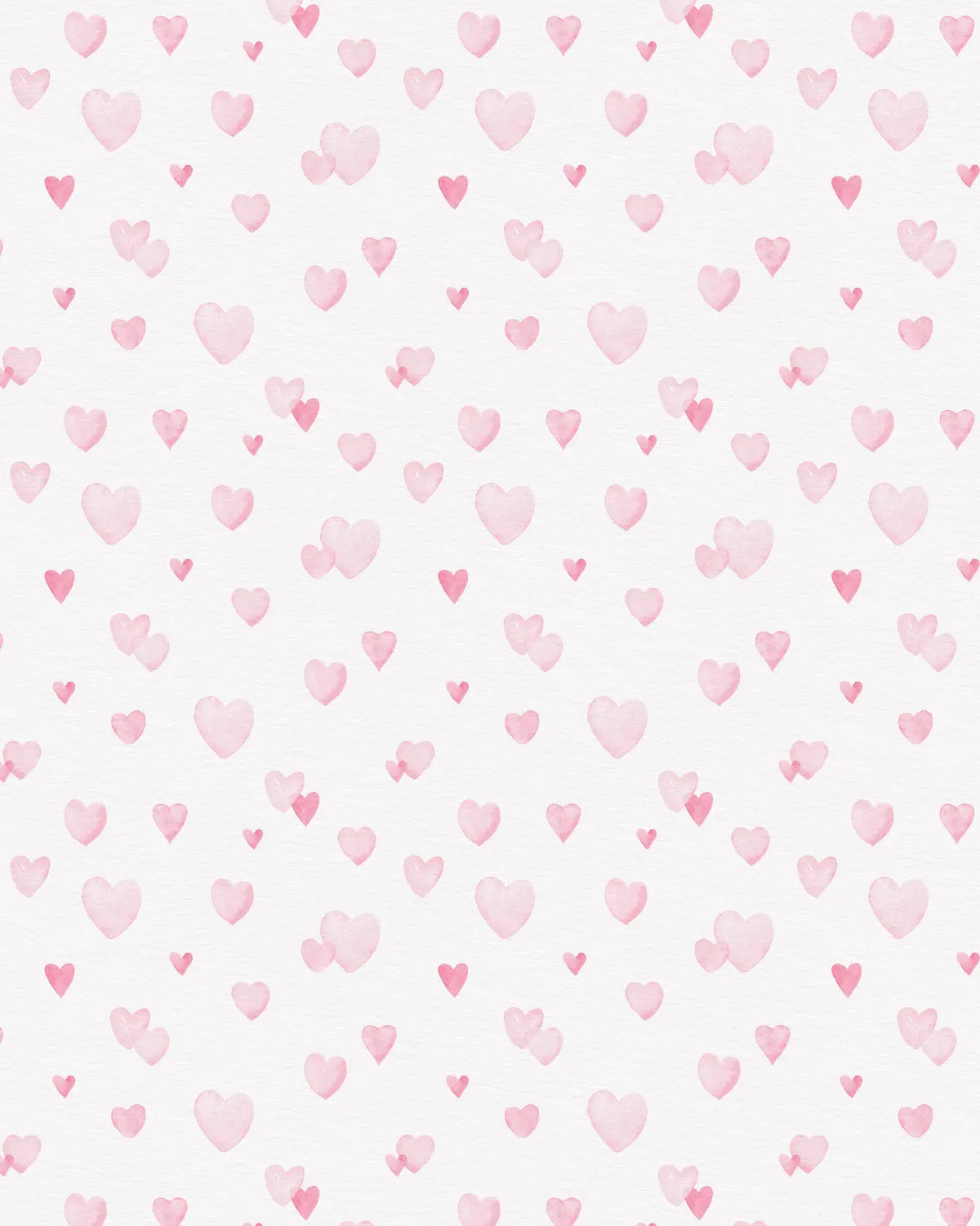 Littlest Love In Pink Wallpaper from Olive et Oriel where you can shop wallpaper and artworks online
