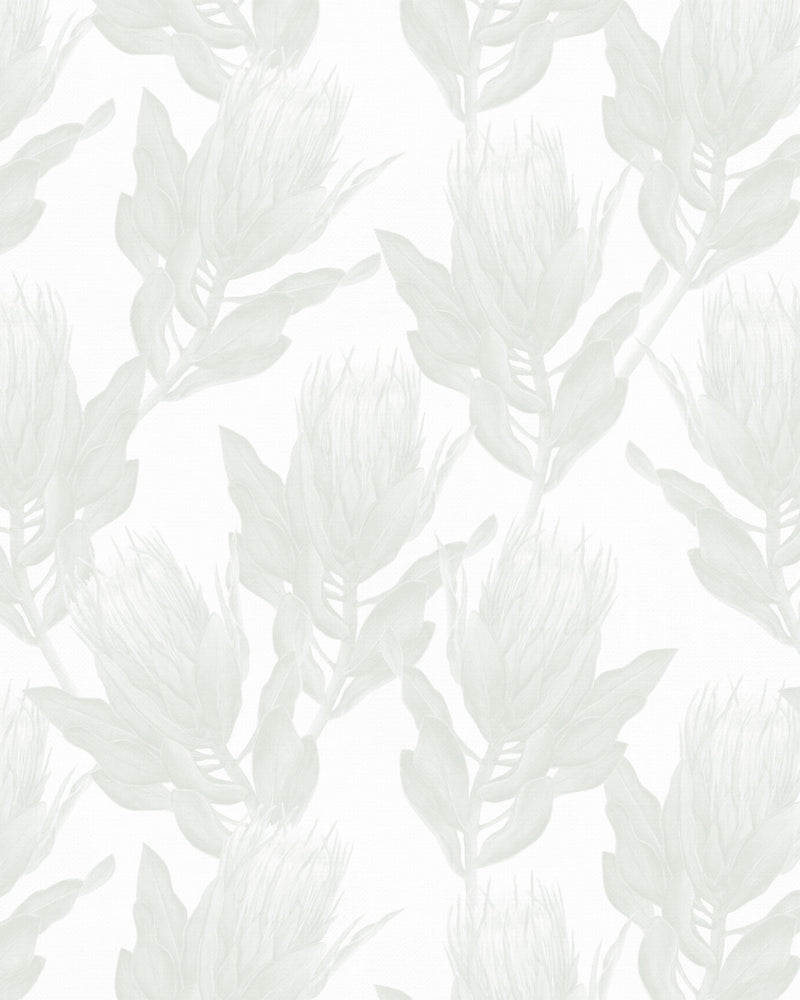 Protea Luxe in Sage Green Wallpaper from Olive et Oriel where you can shop wallpaper and artworks online