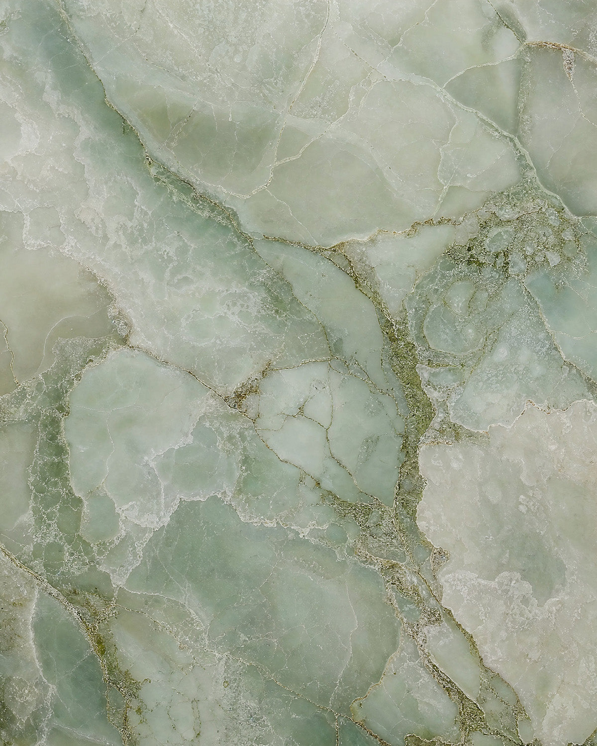Sage Vein Marble Mural Wallpaper