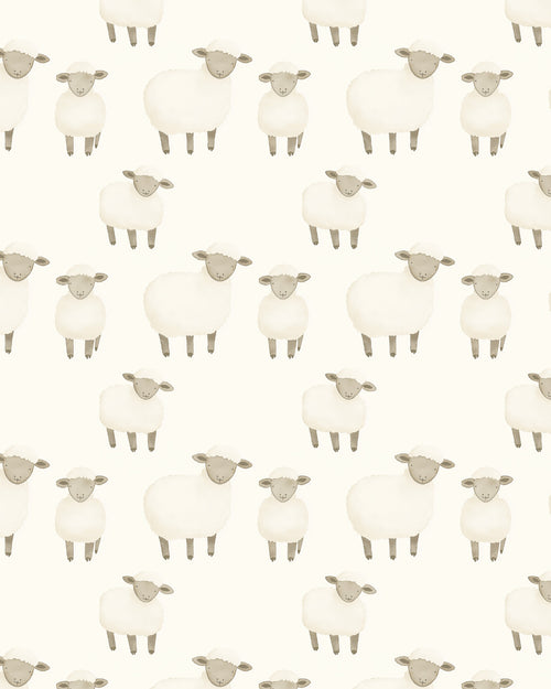 Counting Sheep Wallpaper