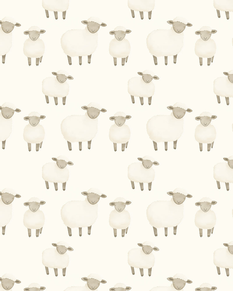 Counting Sheep Wallpaper