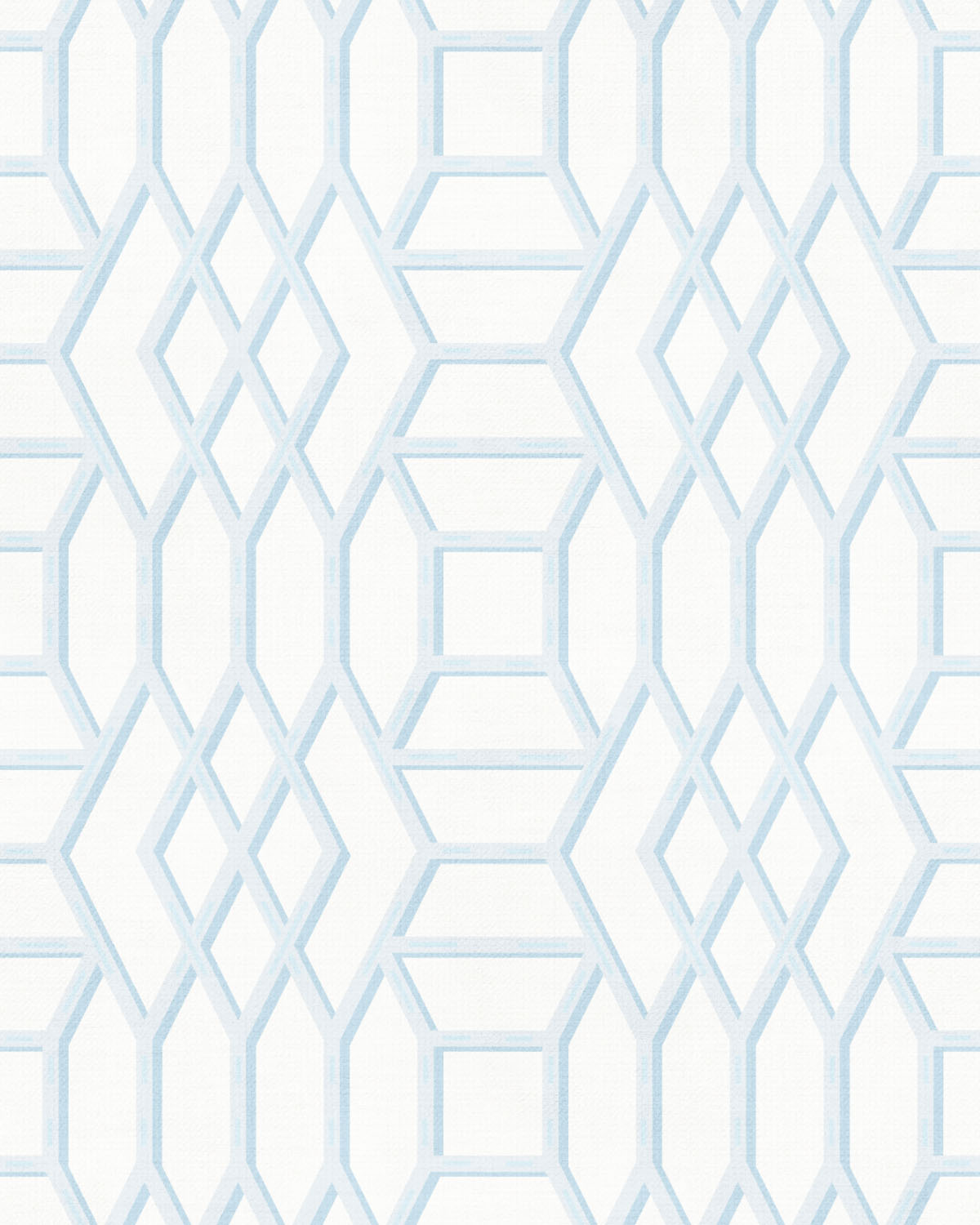 Coastal Lattice In Light Blue Wallpaper