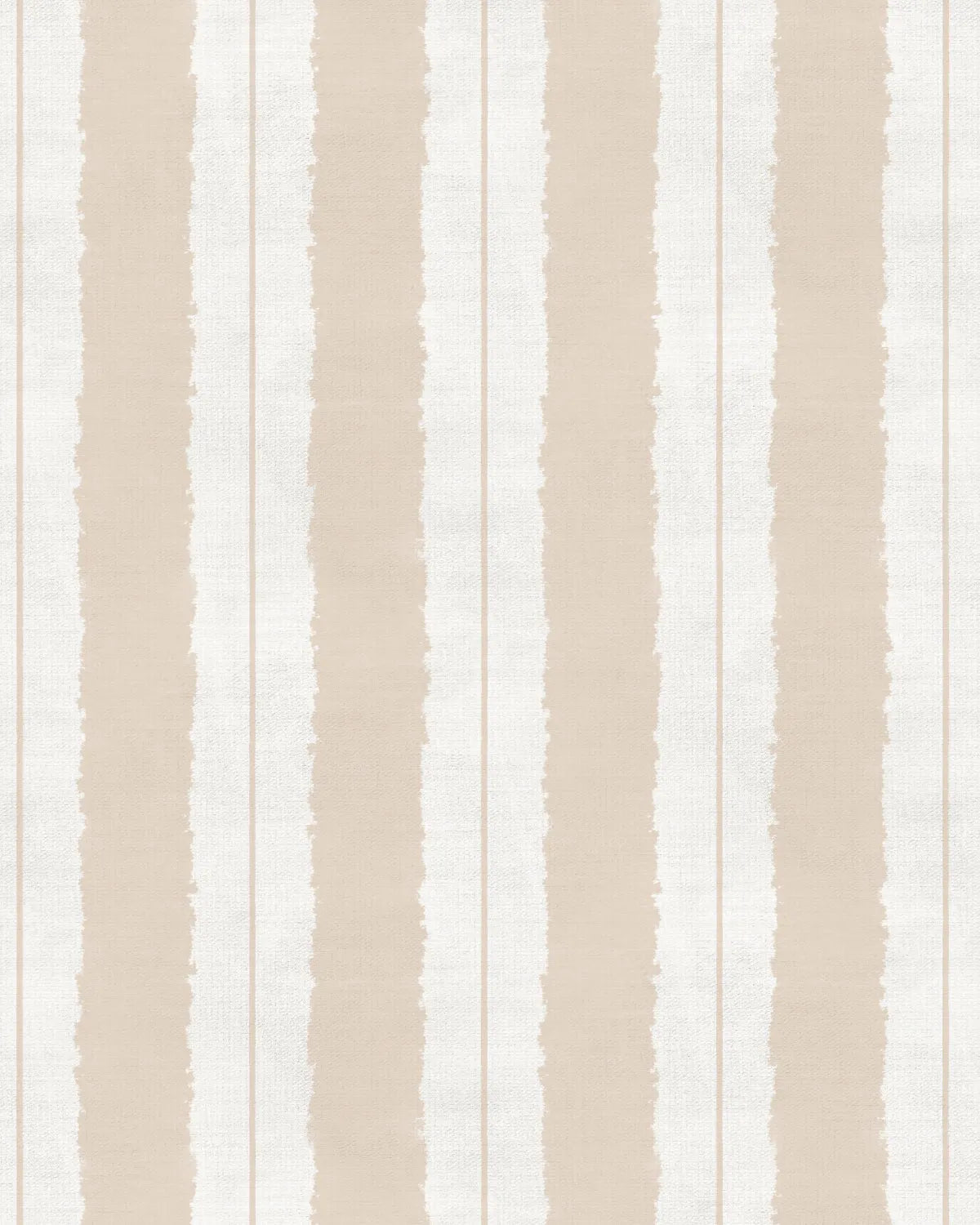 Painterly Stripes In Beige and Cream Wallpaper from Olive et Oriel where you can shop wallpaper and artworks online