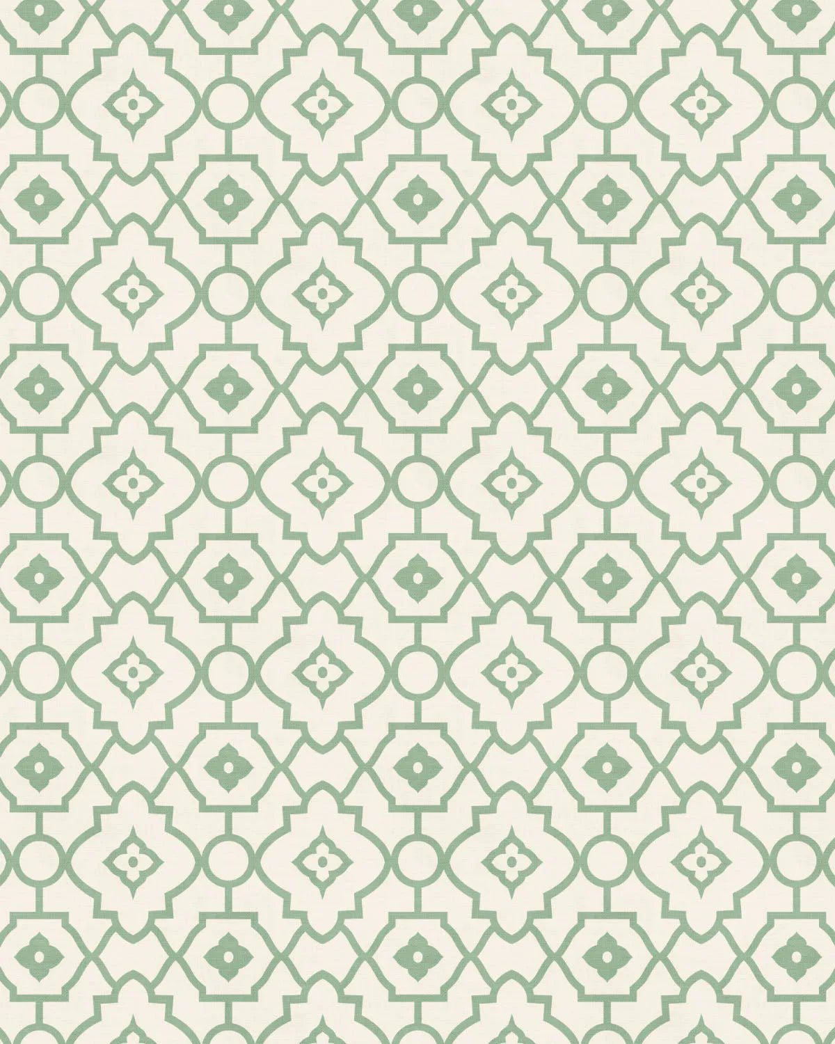 Manner Lattice in Green Wallpaper from Olive et Oriel where you can shop wallpaper and artworks online