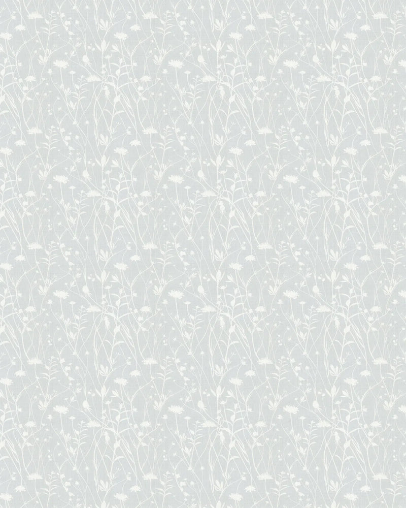 Meadow Floral in Light Blue Wallpaper from Olive et Oriel where you can shop wallpaper and artworks online