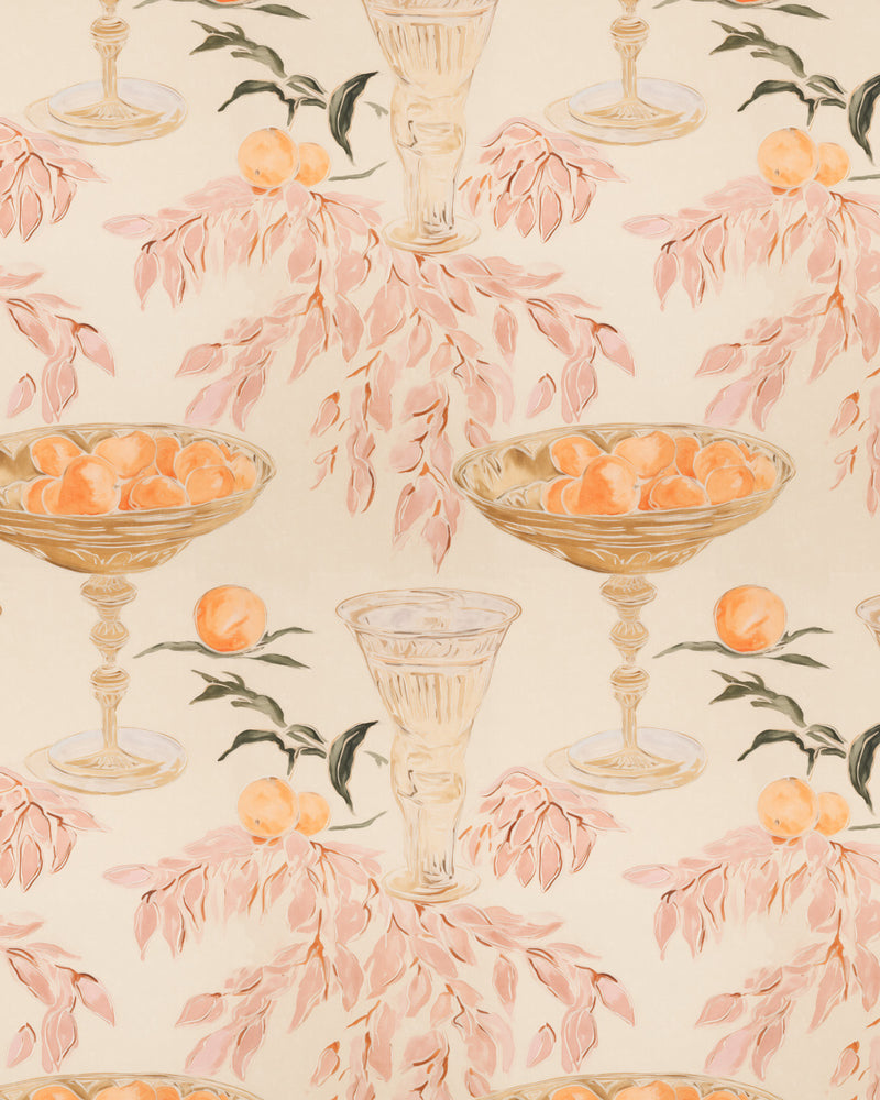 Des Vases Wallpaper from Olive et Oriel where you can shop wallpaper and artworks online