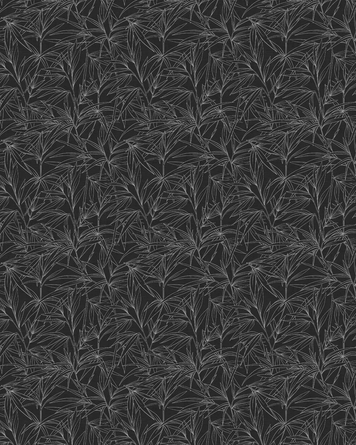 Bamboo Luxe Black & White Wallpaper from Olive et Oriel where you can shop wallpaper and artworks online