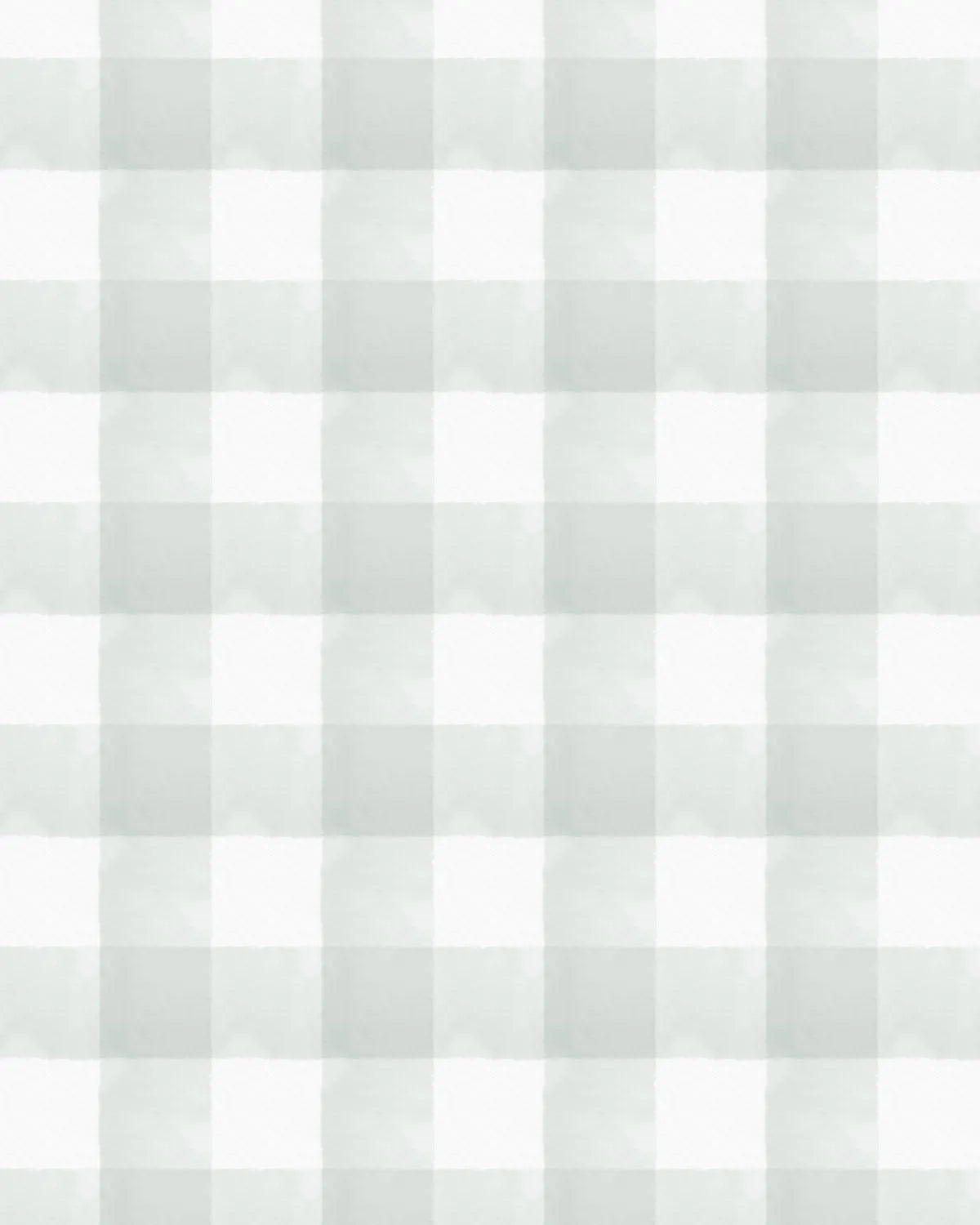Watercolour Gingham in Sage Green Wallpaper from Olive et Oriel where you can shop wallpaper and artworks online