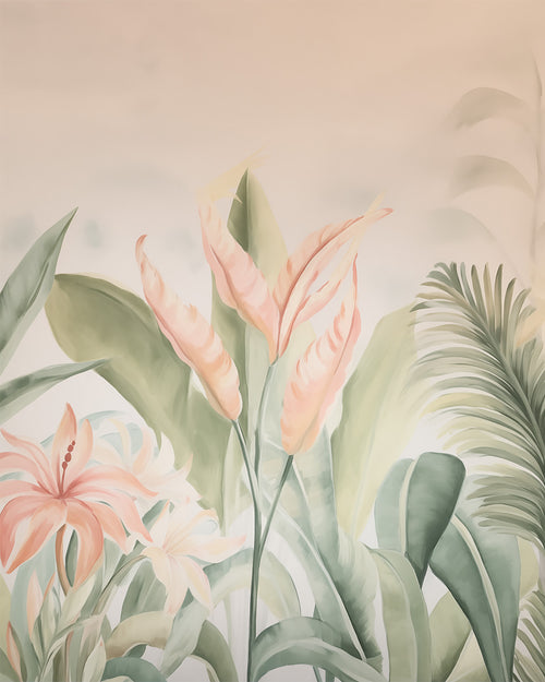 Tropical Mist Wallpaper Mural