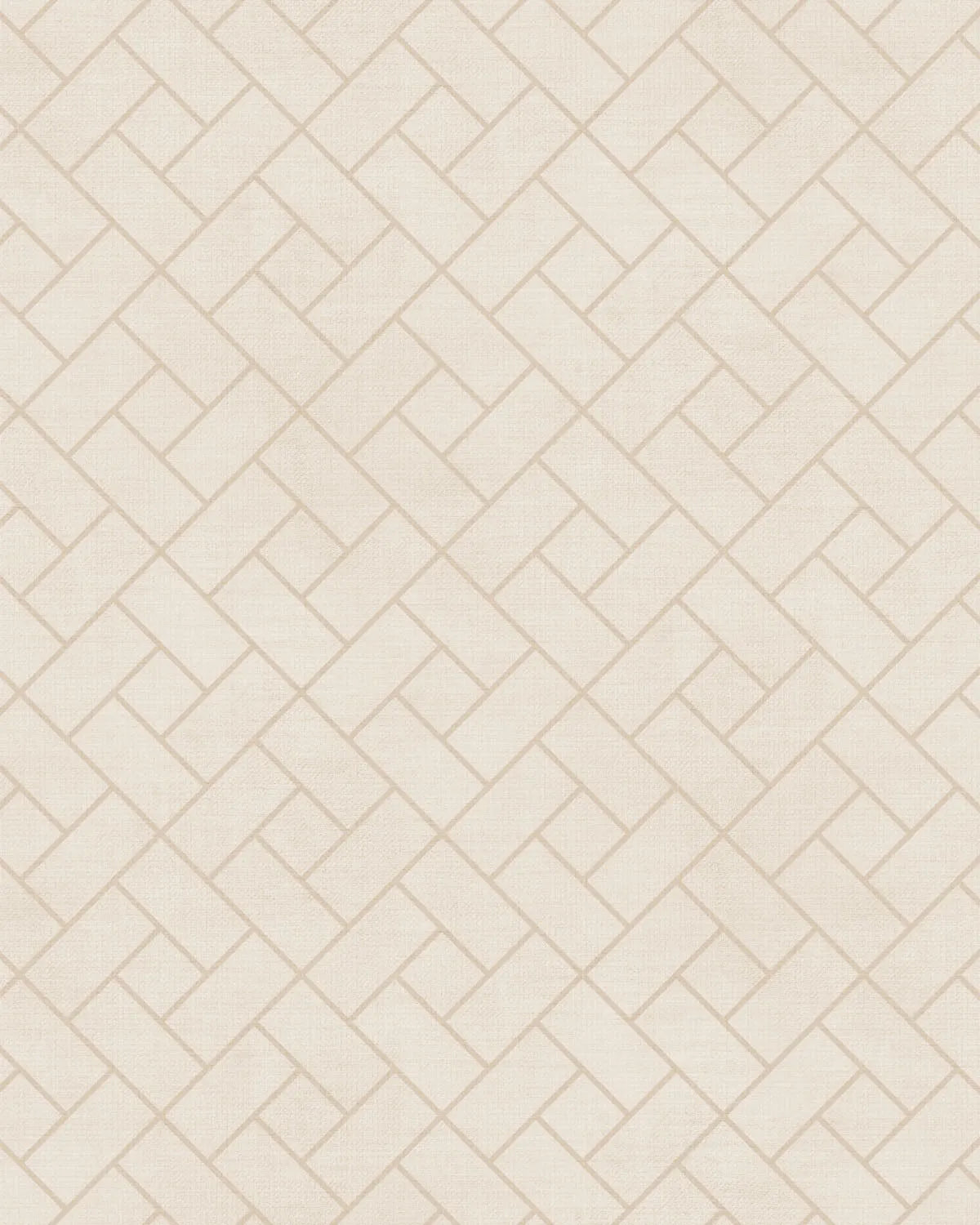 Herringbone Geo Beige Wallpaper from Olive et Oriel where you can shop wallpaper and artworks online