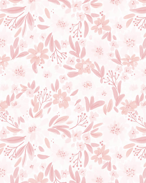 Garden Dreaming Pink Wallpaper