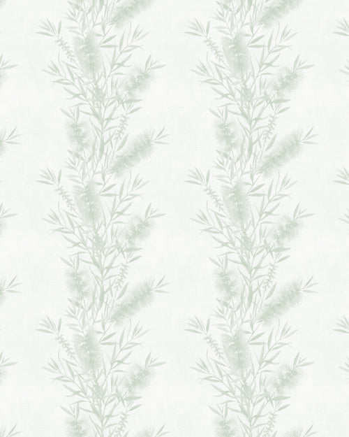 Native Botanica in Sage Green Wallpaper