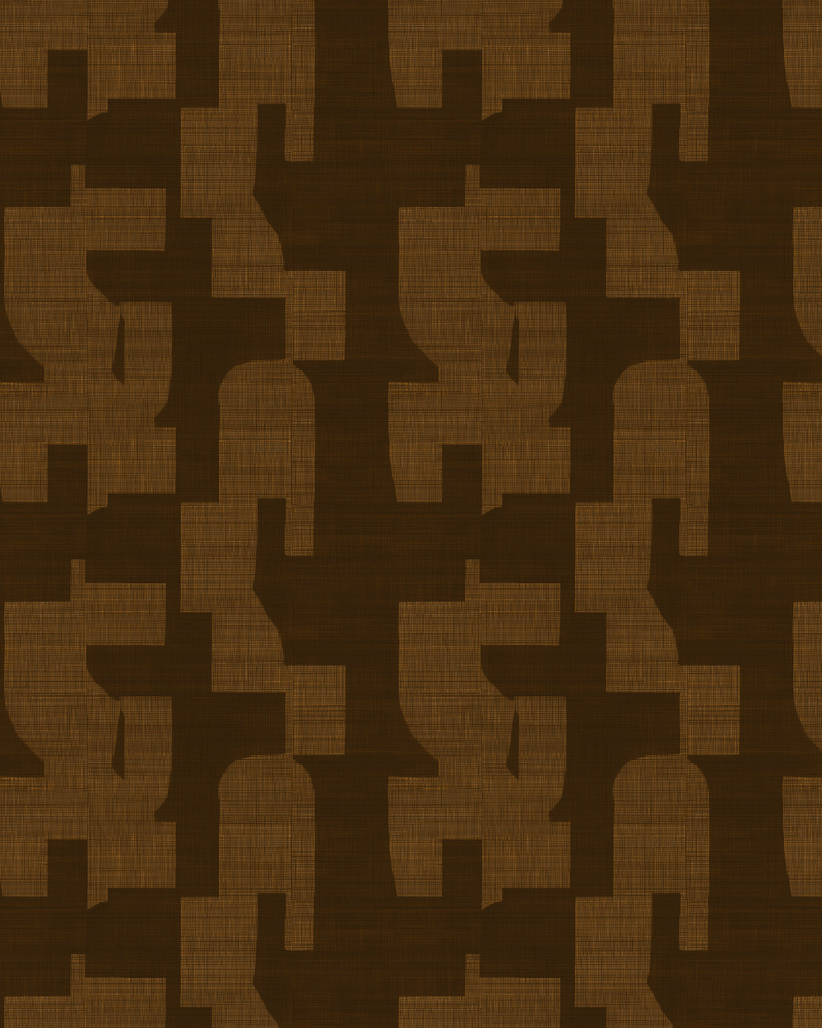 Hotham in Chocolate Brown Commercial Vinyl Wallcovering