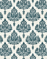 Court Colonial Blue Wallpaper