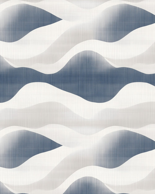 Lausanne in Navy Commercial Vinyl Wallcovering