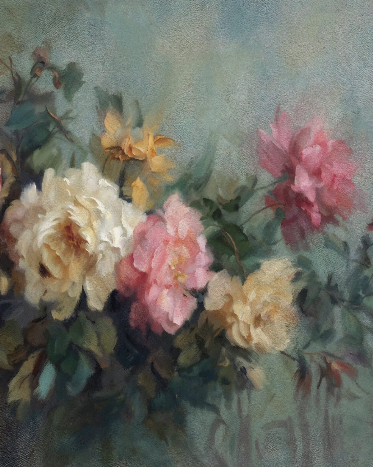 Antique Garden Mural Wallpaper